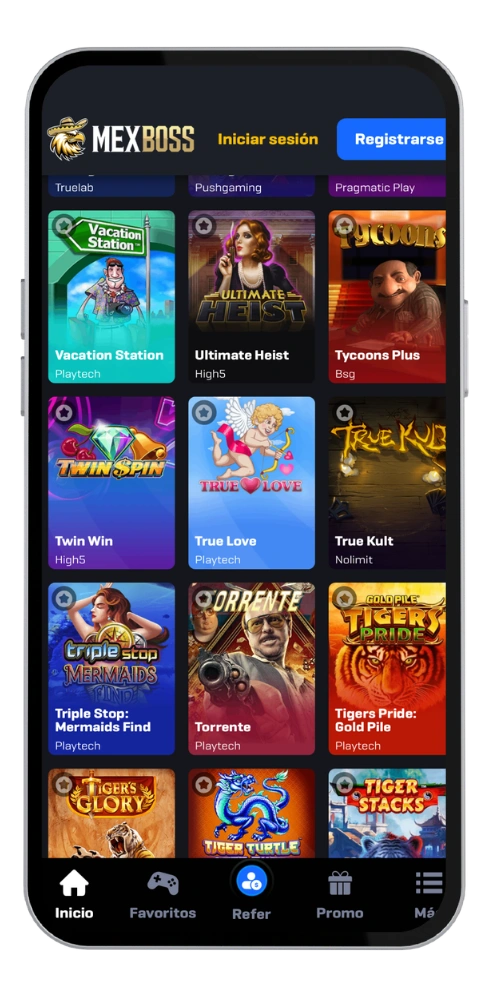 MexBoss casino apk